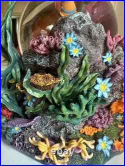 Rare Pinocchio Under The Sea Looking For Monstro Disney Snow Globe Read