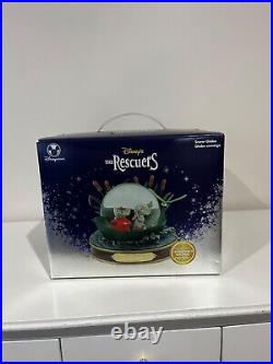 Rare SEALED Disney Snow Globe The Rescuers 30th Anniversary