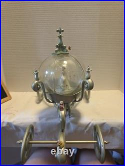 Rare Vintage Disney Cinderella Pumpkin Carriage Snow Globe