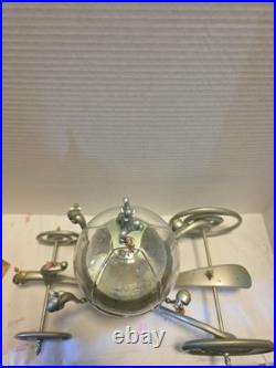 Rare Vintage Disney Cinderella Pumpkin Carriage Snow Globe