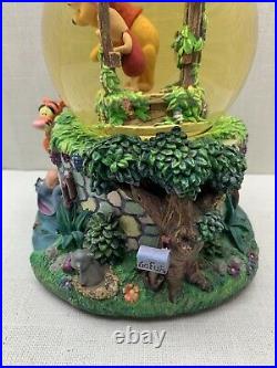 Retired Disney Winnie the Pooh Musical Snow Globe