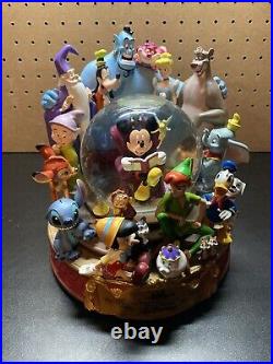 Retired Wonderful World of Disney When You Wish Upon A Star Musical Snowglobe