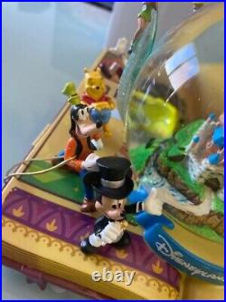 SNOW GLOBE 100 ILLUSTRATION Disneyland Paris Musical Stitch Tinker Mickey Disney