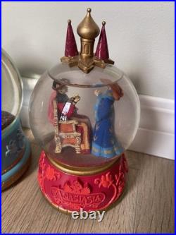 San francisco music box company anastasia 1997 snow globe set