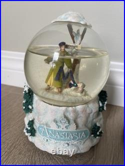 San francisco music box company anastasia 1997 snow globe set