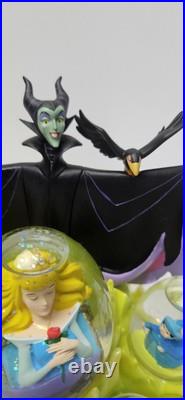 Snow Globe Disney Auctions Limited Edition 500 Sleeping Beauty Maleficent 2004