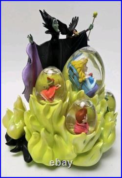 Snow Globe Disney Auctions Limited Edition 500 Sleeping Beauty Maleficent 2004