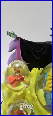 Snow Globe Disney Auctions Limited Edition 500 Sleeping Beauty Maleficent 2004