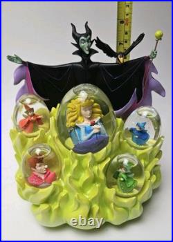Snow Globe Disney Auctions Limited Edition 500 Sleeping Beauty Maleficent 2004