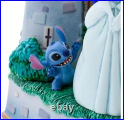 Sorcerer Mickey Mouse Fantasyland Castle Light-Up and Sound Snow Globe (NIB)