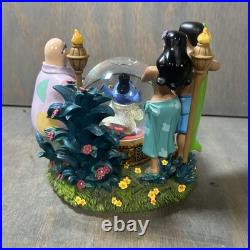 Stitch As Elvis Disney Snow Globe Music Box Aloha Oe Tune Rare See Photos