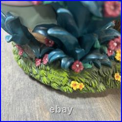 Stitch As Elvis Disney Snow Globe Music Box Aloha Oe Tune Rare See Photos