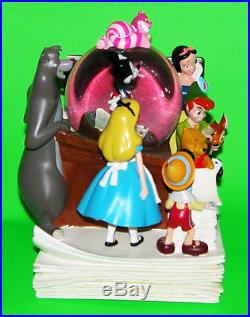 THROUGH THE YEARS Vol. 1 Disney Classics Snow Globe Musical Bookend 2008