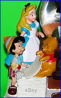 THROUGH THE YEARS Vol. 1 Disney Classics Snow Globe Musical Bookend 2008