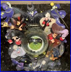 Tha Art of Disney Villains Musical Snow Globe. Park Exclusive Limited Edition Tha Art of Disney Villains Musical Snow Globe. Park Exclusive Limited Edition