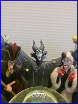 Tha Art of Disney Villains Musical Snow Globe. Park Exclusive Limited Edition