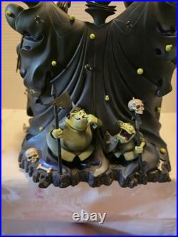 Tha Art of Disney Villains Musical Snow Globe. Park Exclusive Limited Edition