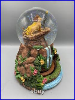 The Bradford Disney The Lion King Musical Glitter Globe w Rotating Characters The Bradford Disney The Lion King Musical Glitter Globe w Rotating Characters