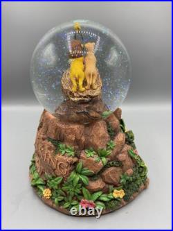 The Bradford Disney The Lion King Musical Glitter Globe w Rotating Characters The Bradford Disney The Lion King Musical Glitter Globe w Rotating Characters