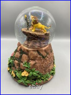 The Bradford Disney The Lion King Musical Glitter Globe w Rotating Characters The Bradford Disney The Lion King Musical Glitter Globe w Rotating Characters