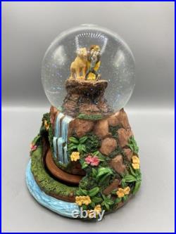 The Bradford Disney The Lion King Musical Glitter Globe w Rotating Characters The Bradford Disney The Lion King Musical Glitter Globe w Rotating Characters