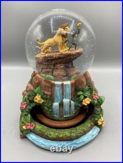 The Bradford Disney The Lion King Musical Glitter Globe w Rotating Characters The Bradford Disney The Lion King Musical Glitter Globe w Rotating Characters