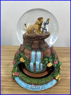 The Bradford Disney The Lion King Musical Glitter Globe w Rotating Characters The Bradford Disney The Lion King Musical Glitter Globe w Rotating Characters
