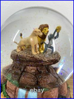The Bradford Disney The Lion King Musical Glitter Globe w Rotating Characters The Bradford Disney The Lion King Musical Glitter Globe w Rotating Characters