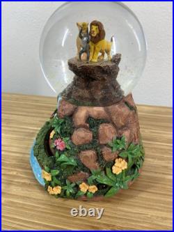 The Bradford Disney The Lion King Musical Glitter Globe w Rotating Characters The Bradford Disney The Lion King Musical Glitter Globe w Rotating Characters