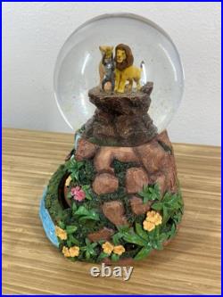 The Bradford Disney The Lion King Musical Glitter Globe w Rotating Characters The Bradford Disney The Lion King Musical Glitter Globe w Rotating Characters