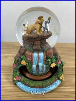 The Bradford Disney The Lion King Musical Glitter Globe w Rotating Characters The Bradford Disney The Lion King Musical Glitter Globe w Rotating Characters
