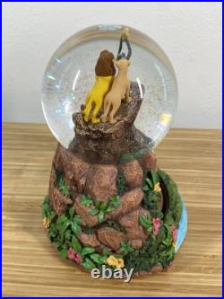 The Bradford Disney The Lion King Musical Glitter Globe w Rotating Characters The Bradford Disney The Lion King Musical Glitter Globe w Rotating Characters
