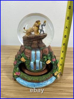 The Bradford Disney The Lion King Musical Glitter Globe w Rotating Characters The Bradford Disney The Lion King Musical Glitter Globe w Rotating Characters