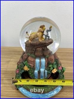 The Bradford Disney The Lion King Musical Glitter Globe w Rotating Characters The Bradford Disney The Lion King Musical Glitter Globe w Rotating Characters