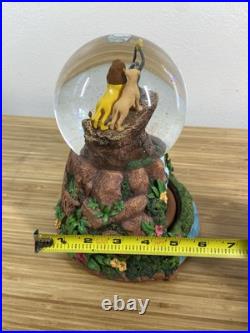 The Bradford Disney The Lion King Musical Glitter Globe w Rotating Characters The Bradford Disney The Lion King Musical Glitter Globe w Rotating Characters