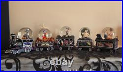 The Nightmare Before Christmas Musical Glitter Globe Train