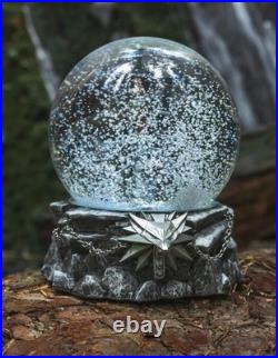 The Witcher Geralt Tools of The Trade Snow Globe Two Swords Figure Statue
