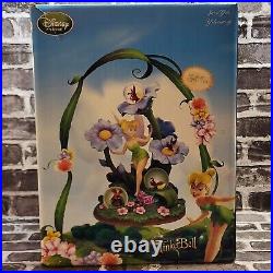 Tinkerbell Light Up Snowglobe Disney Store Exclusive Rare! Look