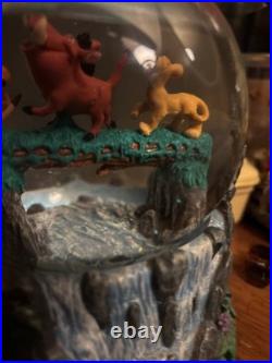 Traditional Disney Lion King Hakuna Matata Unique Musical Snow globe