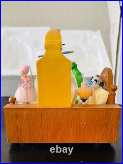 Ultra Rare? Toy Story Snow Globe Disney Music Box Andy's Bed Woody Bo-peep