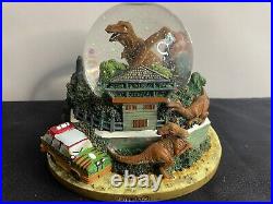 Universal Studios Jurassic Park Snow Globe Jurassic World RARE