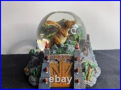 Universal Studios Jurassic Park Snow Globe Jurassic World RARE