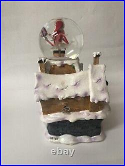 VERY RARE Disney NIGHTMARE BEFORE CHRISTMAS Musical/ Lights Snowglobe