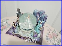VERY RARE Disney Snow Globe Cinderella Book, Disney Snowglobe Cinderella, Fairy