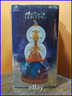 VIDEO Disney Lion King Giraffe Simba Rotate Double Bubble Music Water Snow Globe