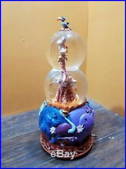 VIDEO Disney Lion King Giraffe Simba Rotate Double Bubble Music Water Snow Globe VIDEO Disney Lion King Giraffe Simba Rotate Double Bubble Music Water Snow Globe