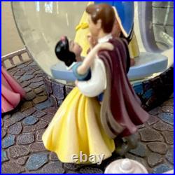 VTG 2003 Disney Dancing Princesses Castle Music Snow Globe Once Upon a Dream