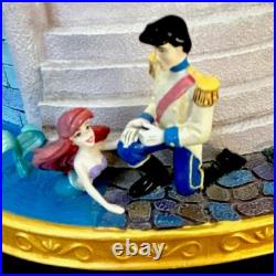 VTG 2003 Disney Dancing Princesses Castle Music Snow Globe Once Upon a Dream