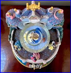 VTG 2003 Disney Dancing Princesses Castle Music Snow Globe Once Upon a Dream