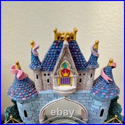 VTG 2003 Disney Dancing Princesses Castle Music Snow Globe Once Upon a Dream VTG 2003 Disney Dancing Princesses Castle Music Snow Globe Once Upon a Dream